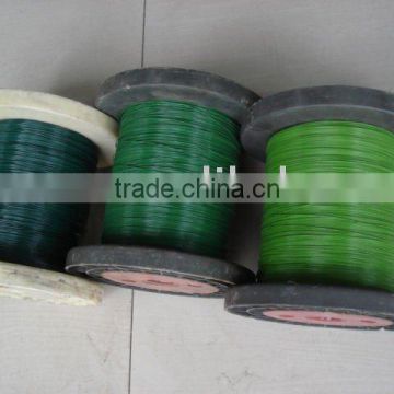 Green Painted Wire