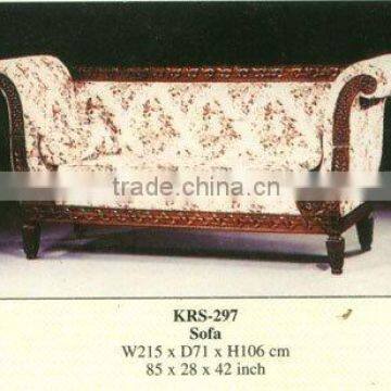 Sofa Mahogany Indoor Furniture