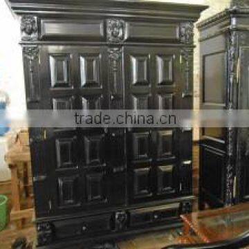 Carving Black Chest-CS 104