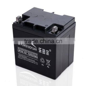 CE ROHS 12v 24ah Battery Rechargeable Emergency Light Batteries photo-3