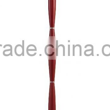 2015 new design contracted red bedroom wooden pedestal floor lamp