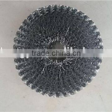 24g galvanized iron wire mesh scrubber for dish washing mesh scrubber net bag