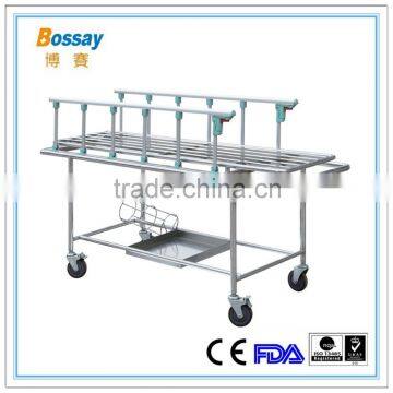 BS - 601 Stainess Steel Hospital Patient Trolley Patient Transfer Trolley