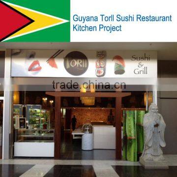 Guyana Torll Sushi Restaurant Kitchen Project