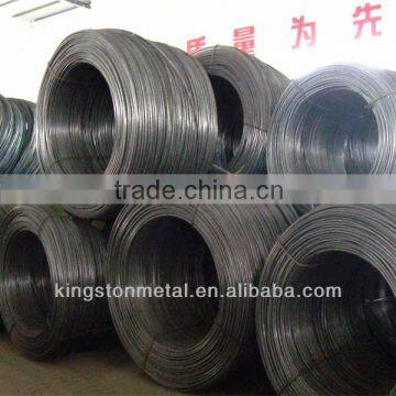 high quality carbon mild black steel wire rope coil