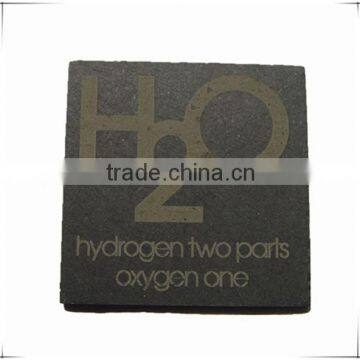 Classic Kitchen Black Slate Coaster For Food and Drinks