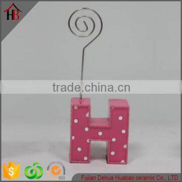 Custom Hot Sale Transparent Squared Epoxy Resin Name Card Holder