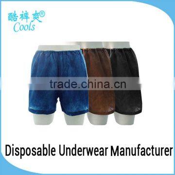 Wholesale Mens Boxer Shorts Disposable Men's Nonwoven Boxer Shorts Sexy Boxer