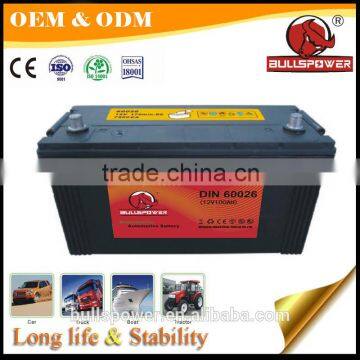 Bullspower Starter 12v 110ah MF Auto Power Battery for Africa Market photo-6