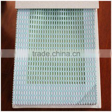 Privacy cubicle screen fire retardant medical partition fabric XJY 4009