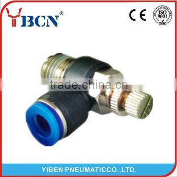 SL Pneumatic Pipe Tube Fittings swivel rotating valves quick connect fitting