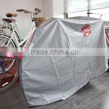 KingBike-20160728RW High Quality Silver Polyester Sun Protection Bike Cover