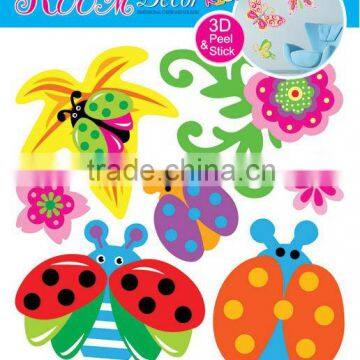 Laster 3D STICKER kid pattern