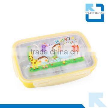 5 Compartment Stainless Steel Hot Bento Lunch Box