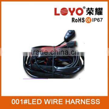 Automotive Wire Harness /Electric Cable Assemblies Harness for led light bar automotive wire harness