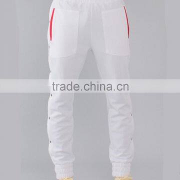 Custom White Pants, Men Sexy Trousers