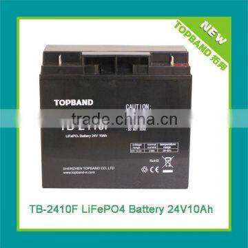 UN38.3 lithium ion golf cart batteries 24v 10ah