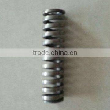 Spring wire flat coil