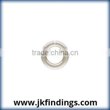 1/10th Silver Filled Jewelry Findings: Jump Ring 20ga .032x.157" (0.81x4.0mm) AT