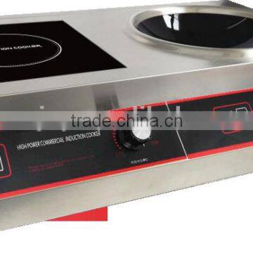 Table Type Commercial Induction Cooker with Double Burners