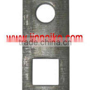 Steel Base Window Guard weld Tab Plates supplier