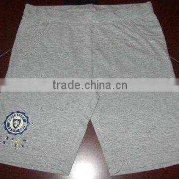 Gray Color Shorts Bermuda