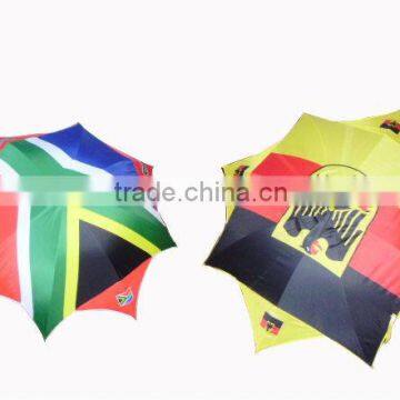 World Cup Football fan umbrellas