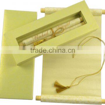 scroll wedding invitations party supplies birthday anniversary invitation scrolls customized wedding cards scroll box invitation