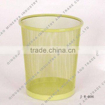 Metal mesh waste bin