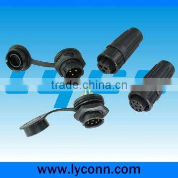 Waterproof connector for molding cable