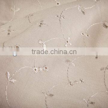 t/c embroidered whte fabric,t/c emb fabric.emb white fabric 45x45 110x76