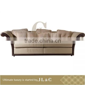 AS12-03 Three Seat Sofa Set in Living Room From JL&C Luxury Home Furniture Latest Sofa Designs 2016 (China Supplier)