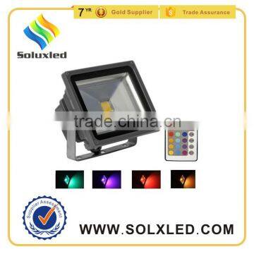CE,RoHS Certification and RGB Color Temperature LED Flood Light