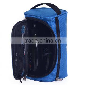 High Quality Cosmetic Oxford Pouch,Square Bottom Lock Pouch photo-6