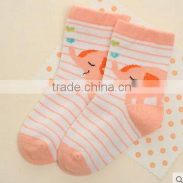 2014 High quality fashion three color ankle white cotton student socks