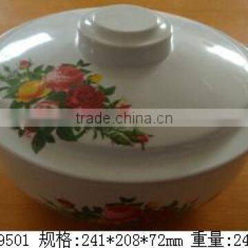 Melamine high quality melamine chinese soup bowl with cover