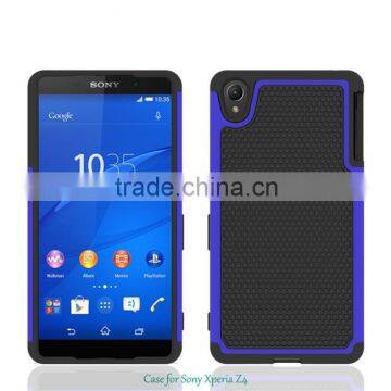 PC TPU Football Grain Heavy Duty Case Cover For Sony Xperia Z4 photo-4