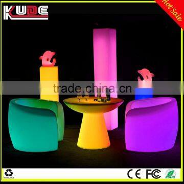 RGB Glowing LED Furniture/Waterproof Color Changing Night Club Bar LED Furniture Lighting