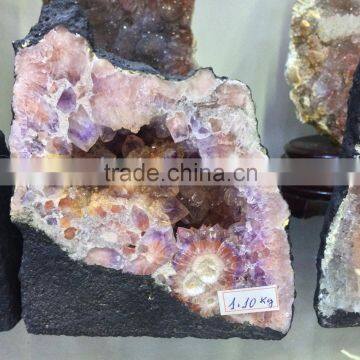 Natural Agate Slices Crystal Geode Ornaments