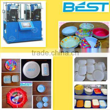 Flower dish machine,Squre plate machine ,suqare dish machine