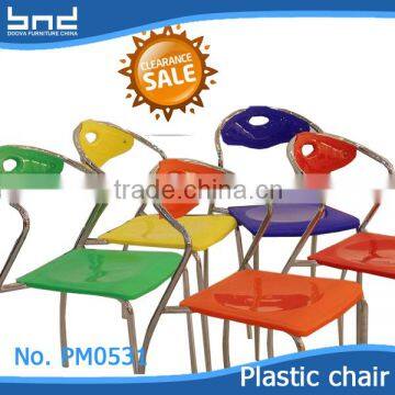 Whole sale cheap restaurant plastic chair PM0531