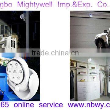 Wireless Motion Sensor 7 LED Safety Light---360 Degree Rotation - Indoor/Outdoor photo-3