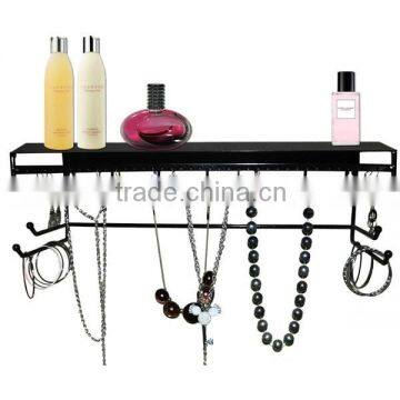 Wall Mounted Metal Jewelry Organizer