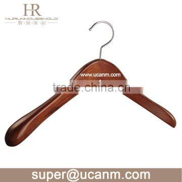 HRW-8600W lotus walnut wooden coat hanger