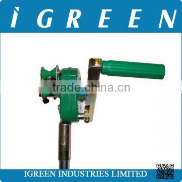 Plastic film roller for greenhouse