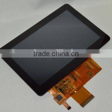 customized multi touch screen G+G STRUCTURE 5 inch TFT LCD monitor