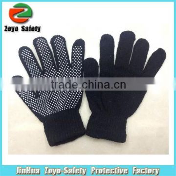 white PVC Dotted glove,Work Glove;Safety cotton Gloves