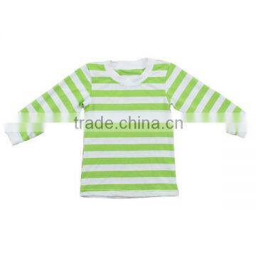 Hot sale long sleeve icing shirt oem service strip cotton shirt for girls and boys latest shirt designs for boys