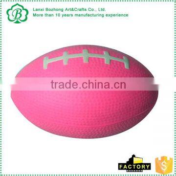 Customized high quality multicolor pink PU bouncing ball