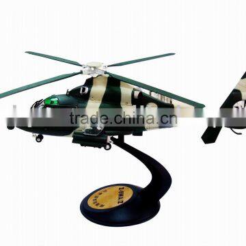 1:43 Die cast metal replica helicopter model